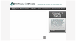 Desktop Screenshot of forward-thinkers.com